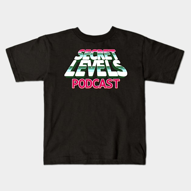 Mega Secret Levels Podcast Kids T-Shirt by SecretLevels